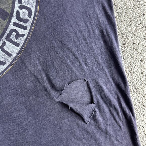 Affliction Shirt Mens 2XL American Patriot Bald Eagle Graphic Distressed USA Fla - Picture 5 of 12